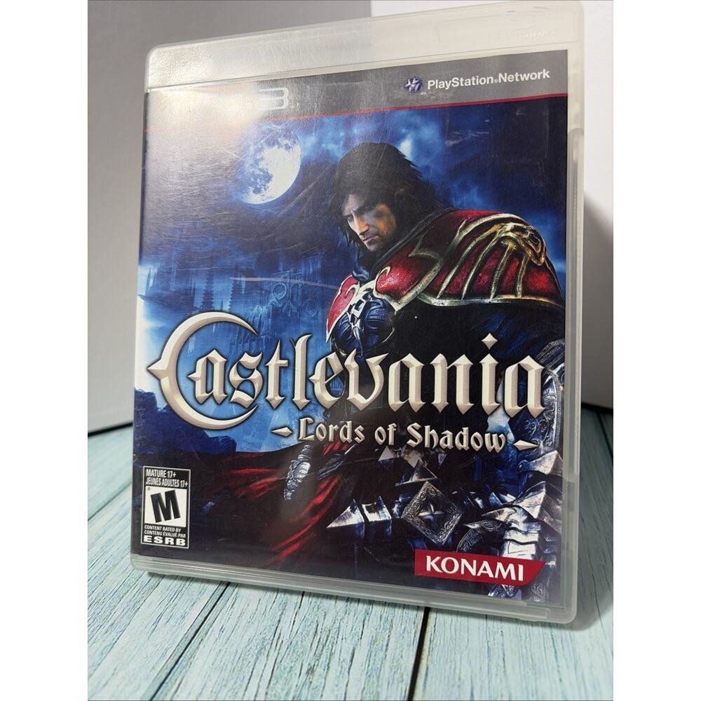 MINT DISC Castlevania Lords of Shadow PS3 Sony PlayStation 3 2010 CIB Complete - Picture 2 of 7